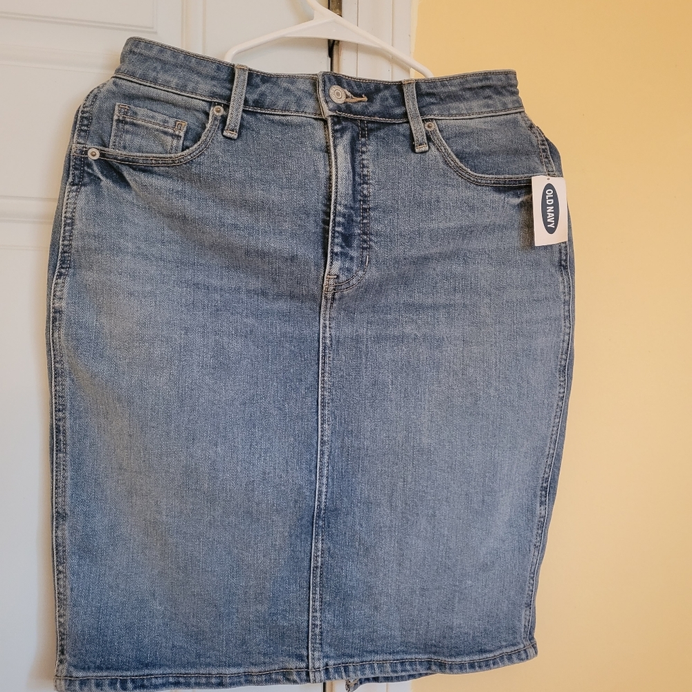 Old Navy Women Jeans Skirt